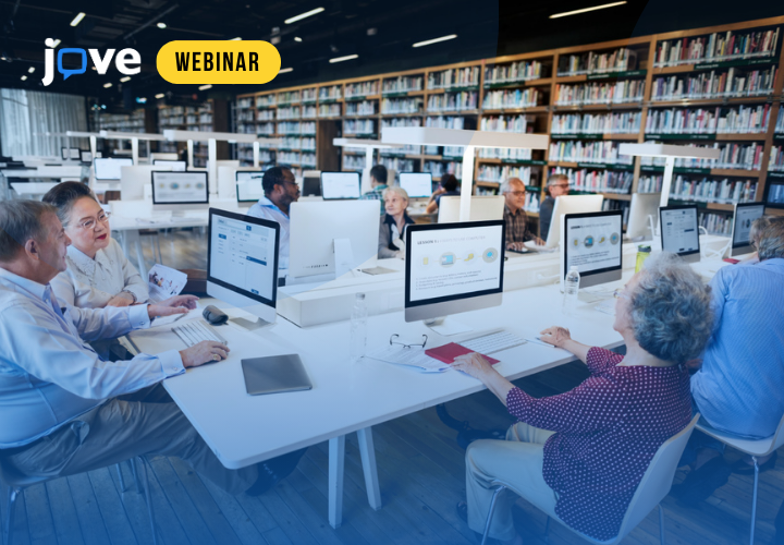 JoVE_Webinar_How Digital Transformation Is Shaping the Future of Libraries_LP Banner_2024_11_11-1